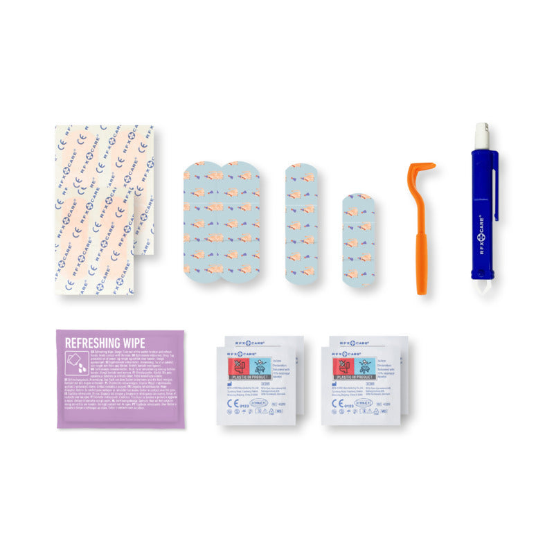 Tick First Aid Kit in Kraft Brown Pouch