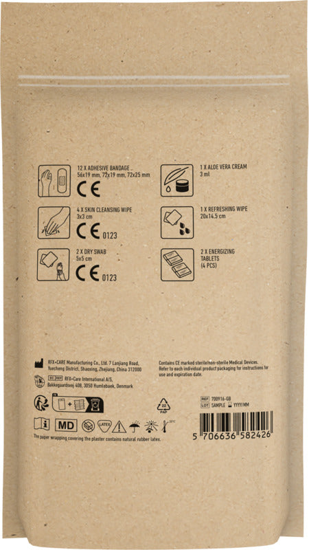 Energiser Set in Kraft Brown Pouch