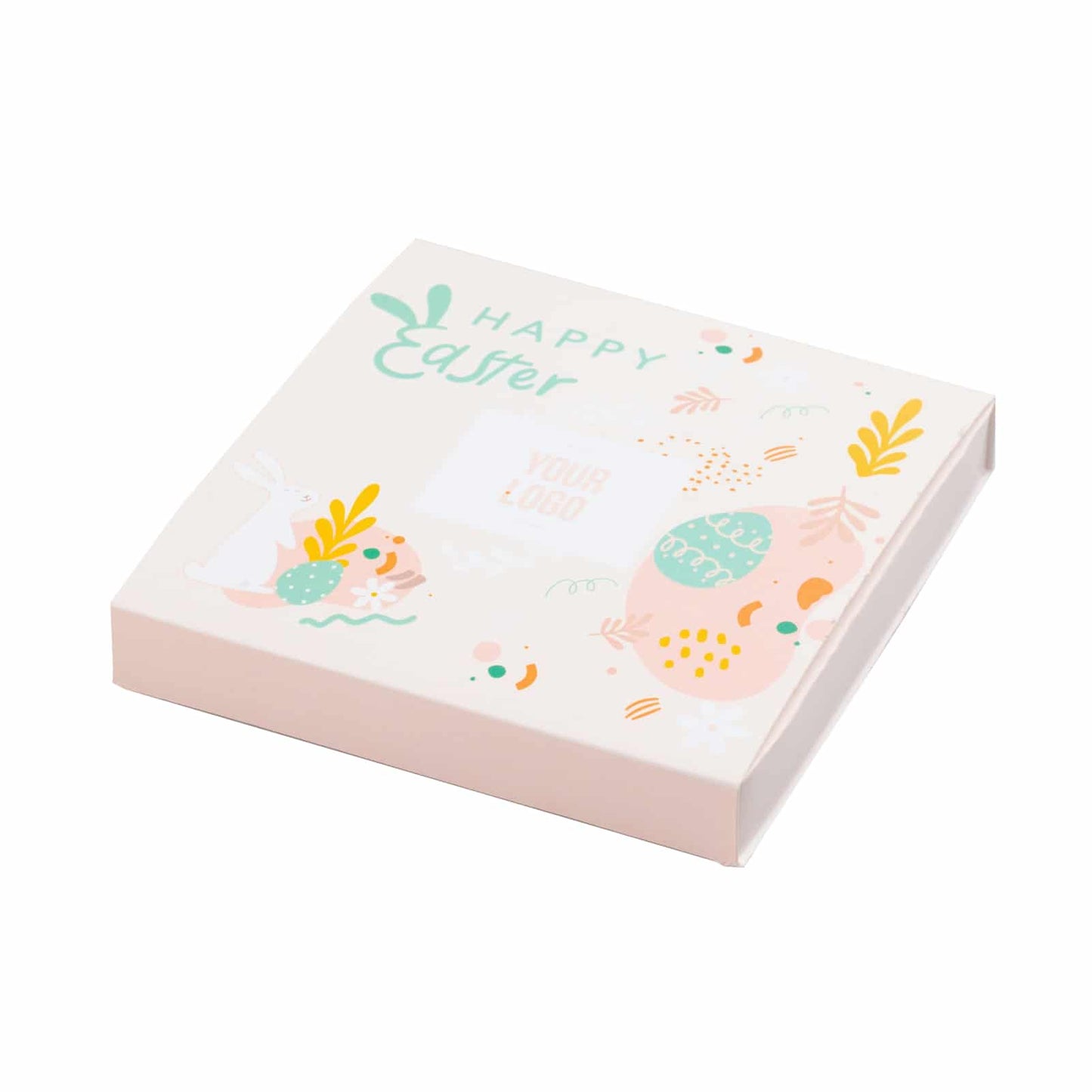 Easter Bunny Praline with Advertising Card