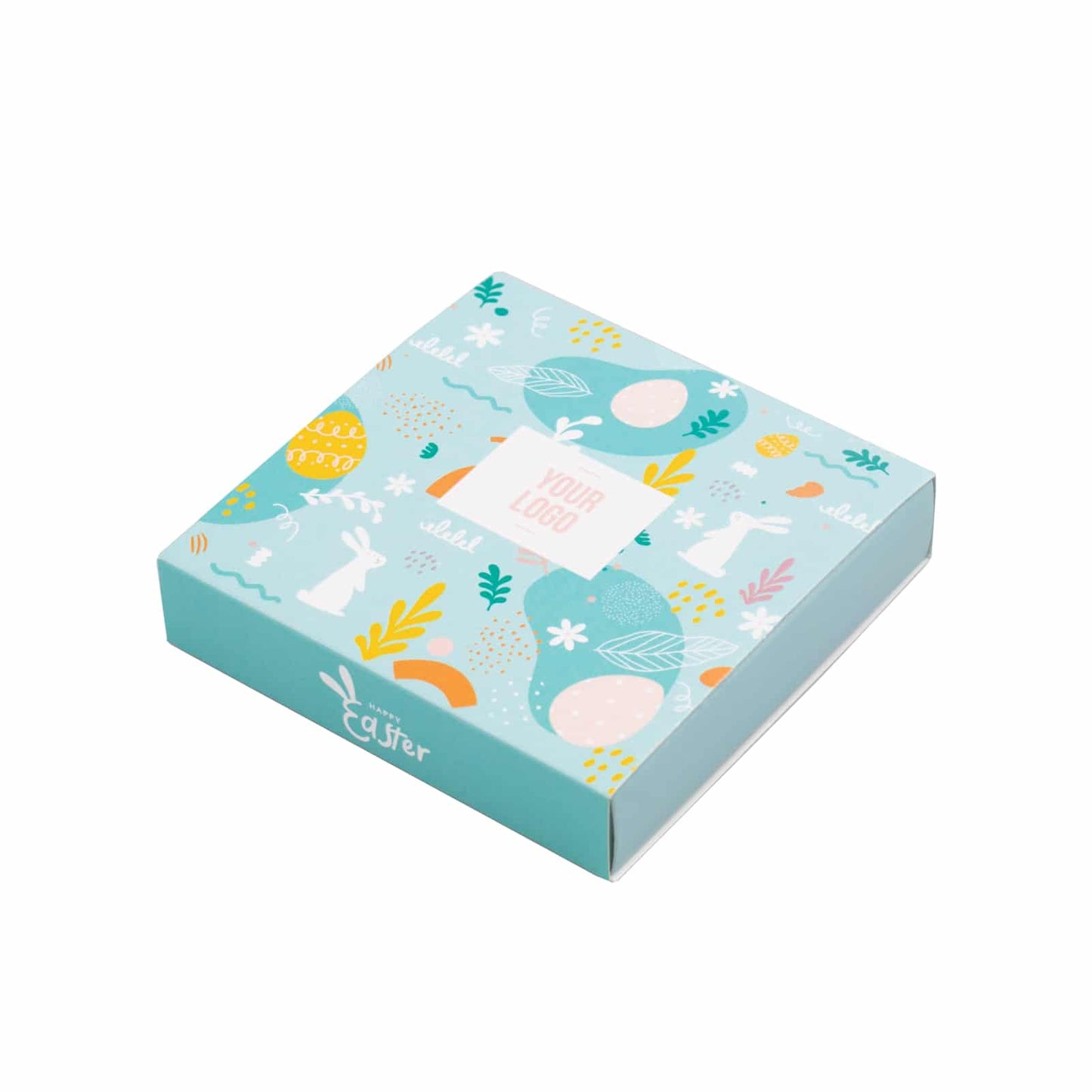 Easter Bunny Praline with Advertising Card