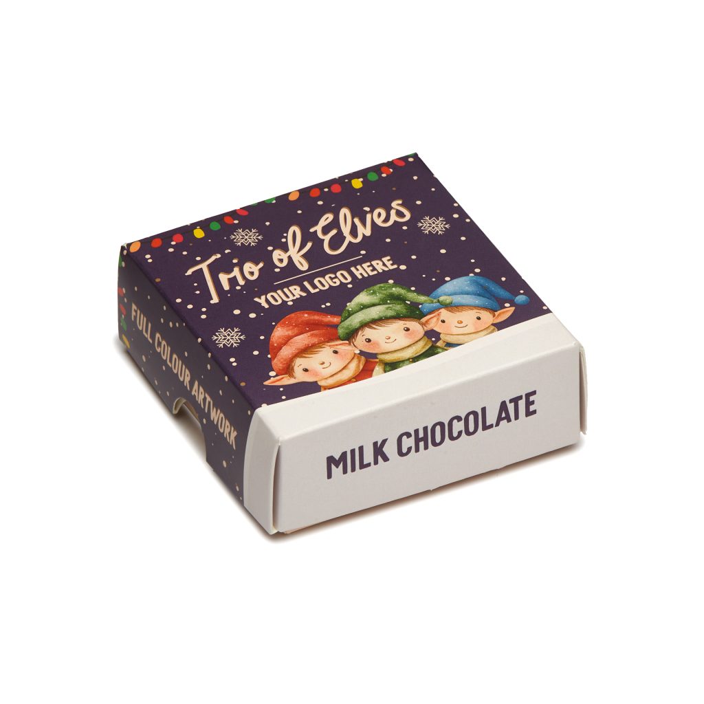 Trio of Elves Chocolate Box