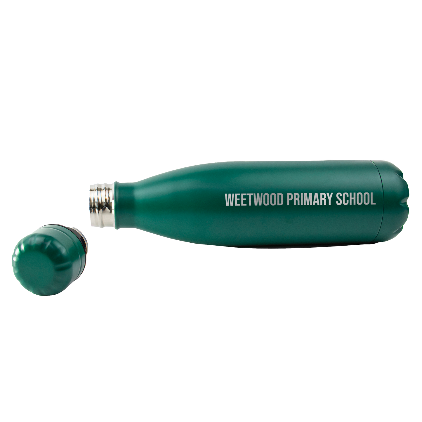 Branded Engraved or Printed Thermal Water Bottle - Green