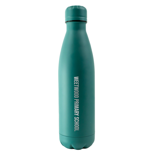 Branded Engraved or Printed Thermal Water Bottle - Green