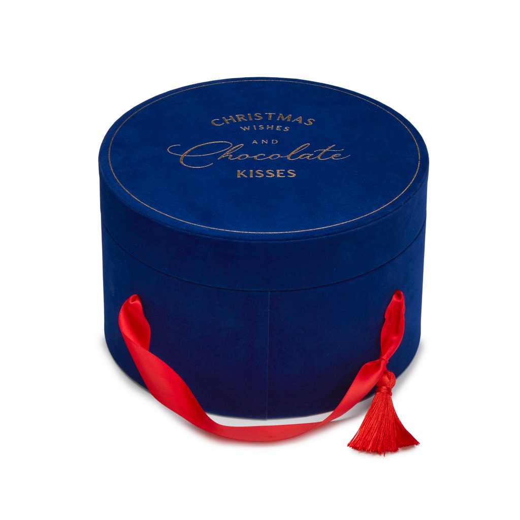 Luxury Festive Christmas Hat Box Gift
