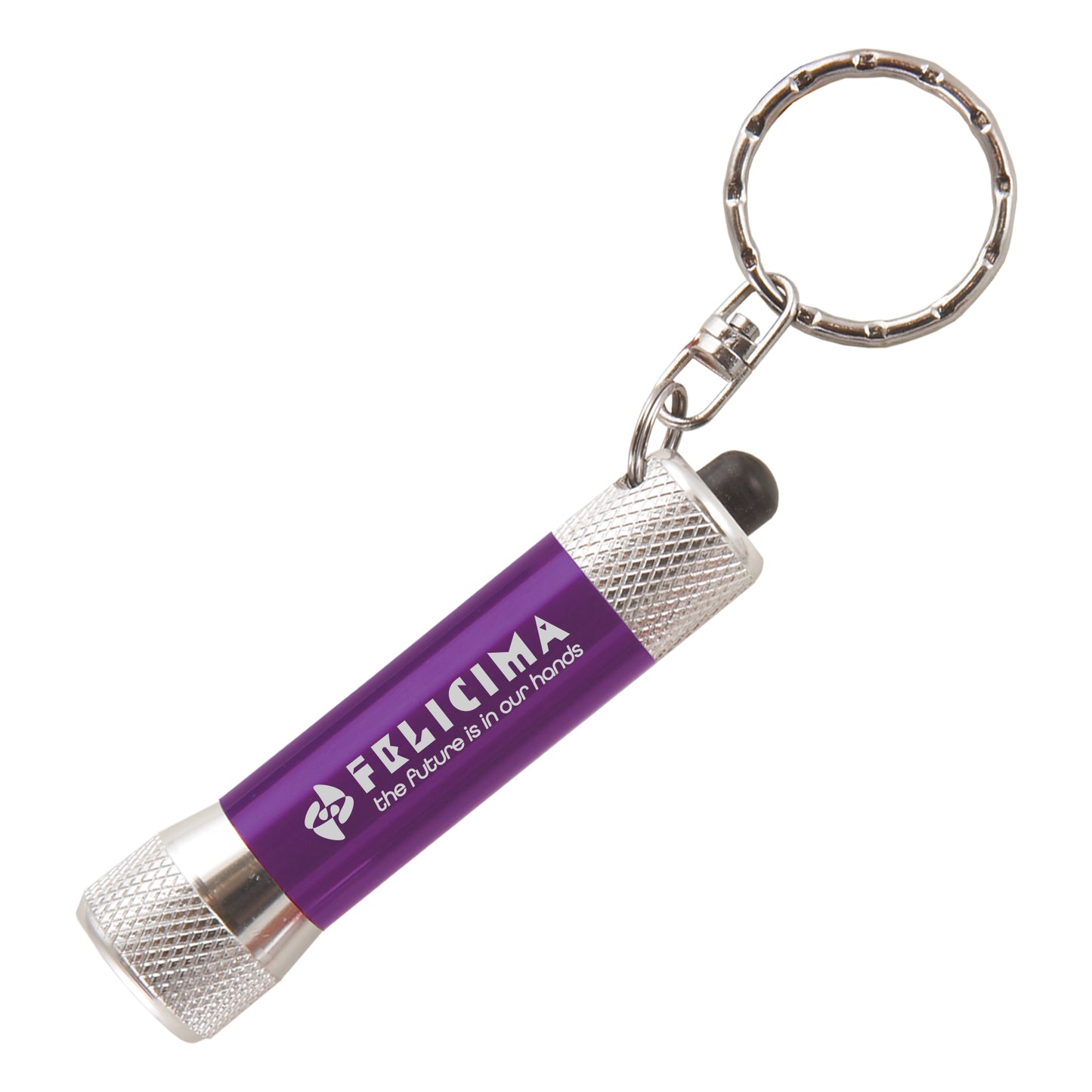 Metal Torch Keyring