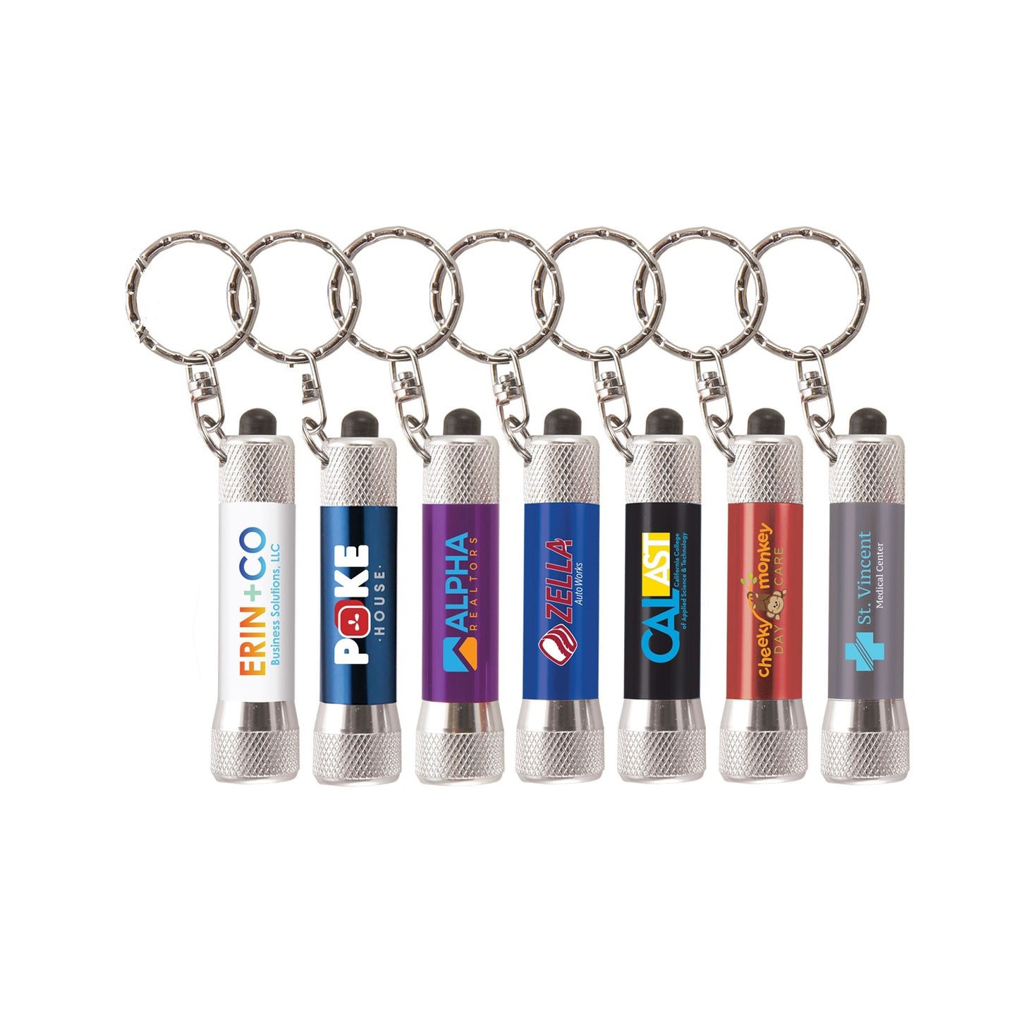Metal Torch Keyring