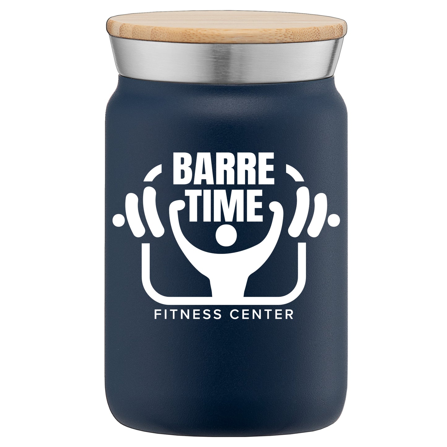 Copper Lined Stainless Steel Tumbler with Bamboo Lid