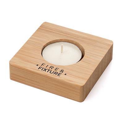 Bamboo Tealight Holder