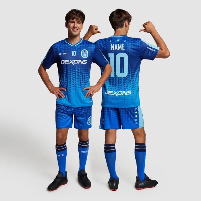 Custom Football Kits Overlapped V-Neck