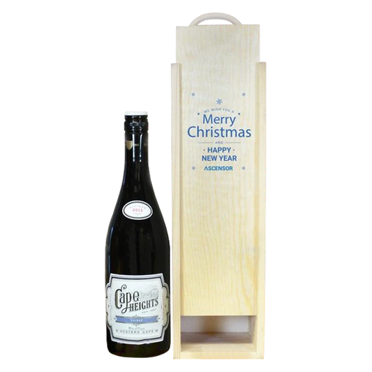 Single Bottle Wooden Gift Box