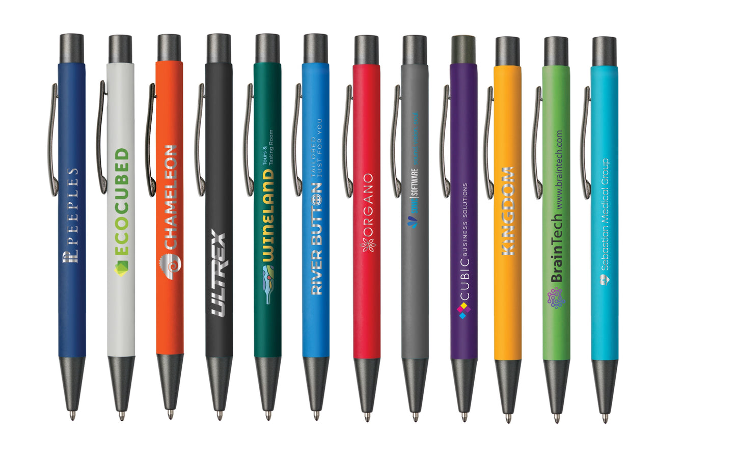 Soft Touch Metal Pen