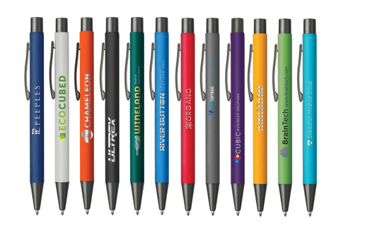 Soft Touch Metal Pen