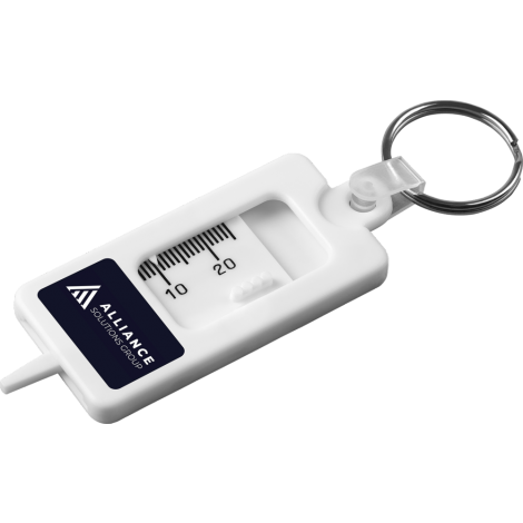 Tyre Tread Gauge Keyring
