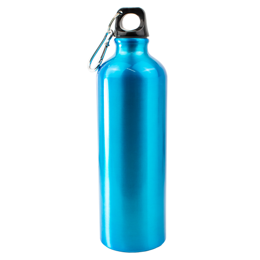 Branded Engraved or Printed Thermal Sports Water Bottle - Blue