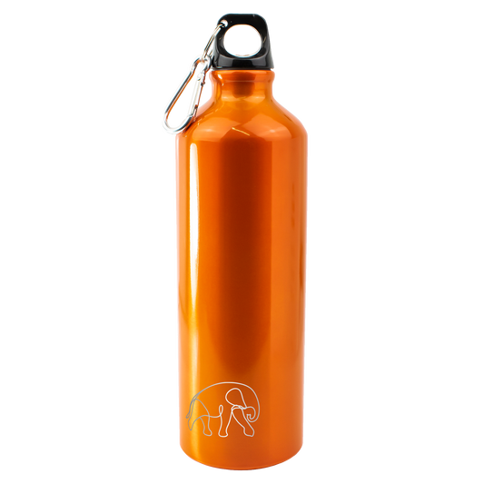 Branded Engraved or Printed Thermal Sports Water Bottle - Orange