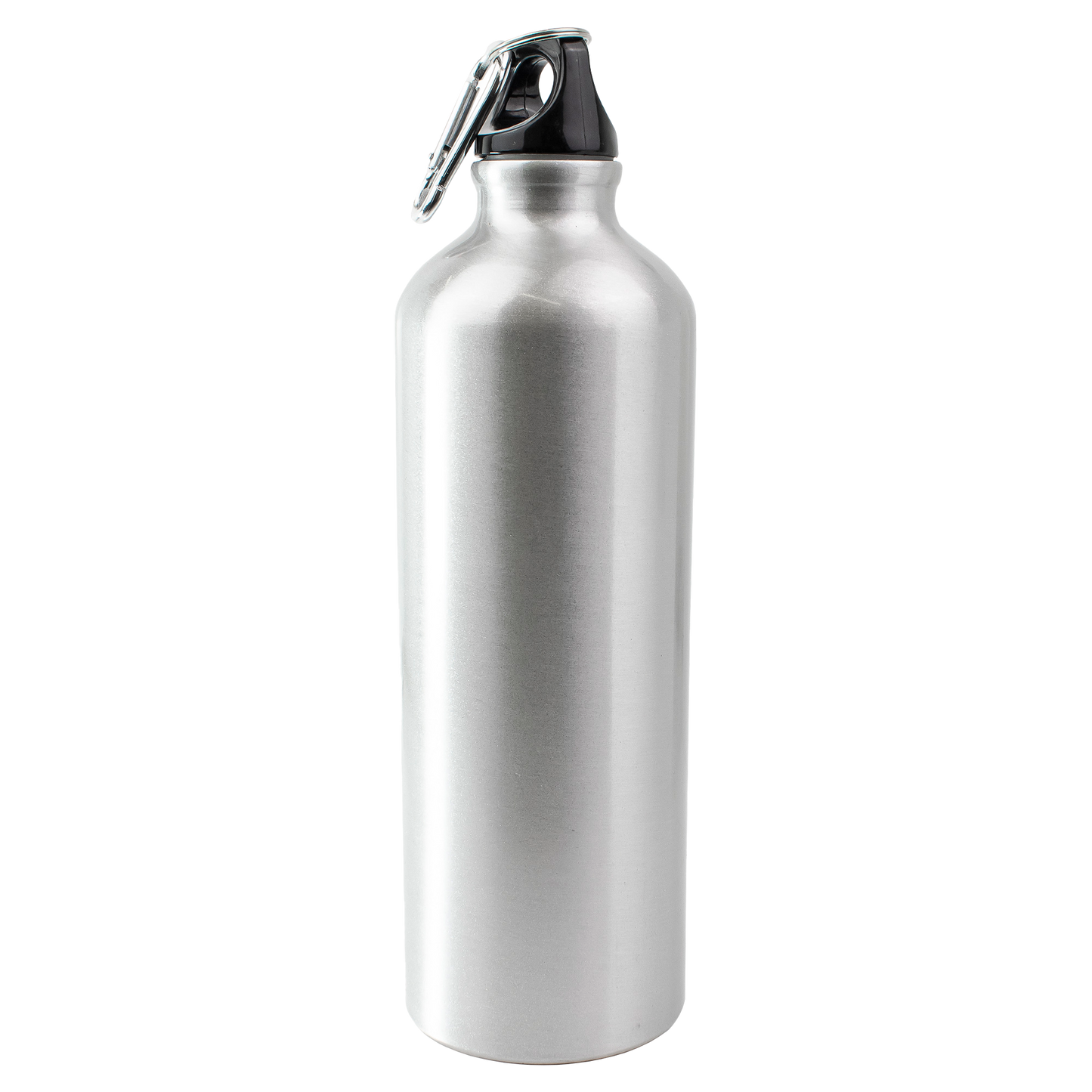 Branded Engraved or Printed Thermal Sports Water Bottle - Silver