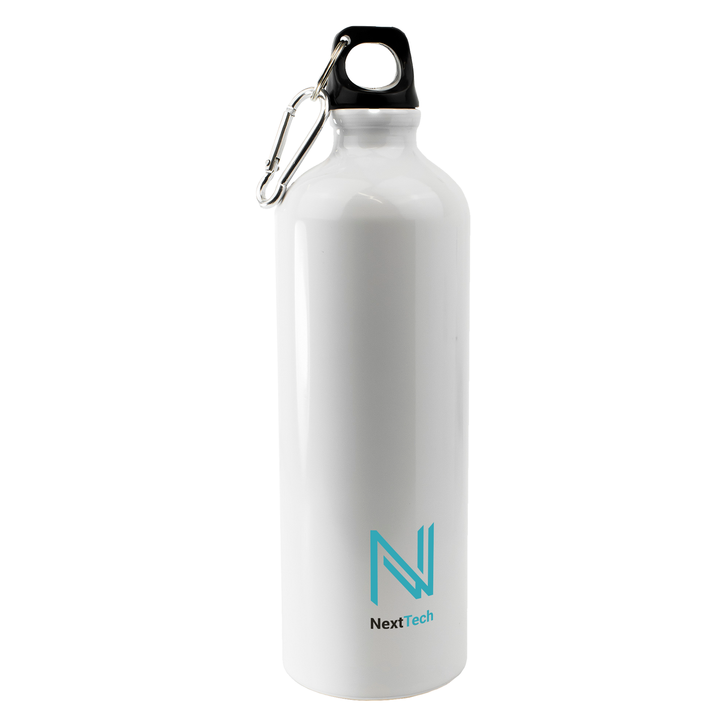 Branded Engraved or Printed Thermal Sports Water Bottle - White