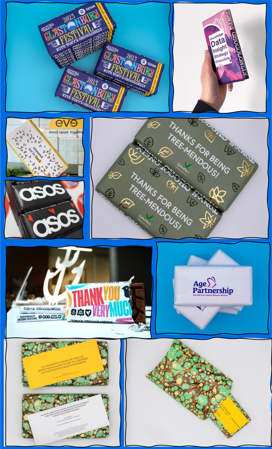 Personalised Branded Chocolate Bar