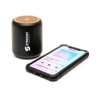 Bluetooth Desk Speaker with Bamboo