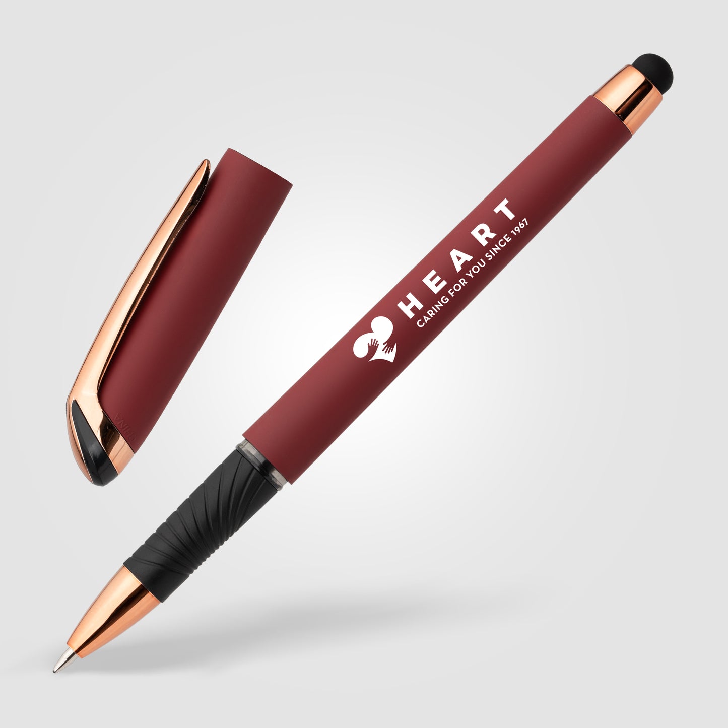 Soft Gel Pen with Rose Gold Stylus