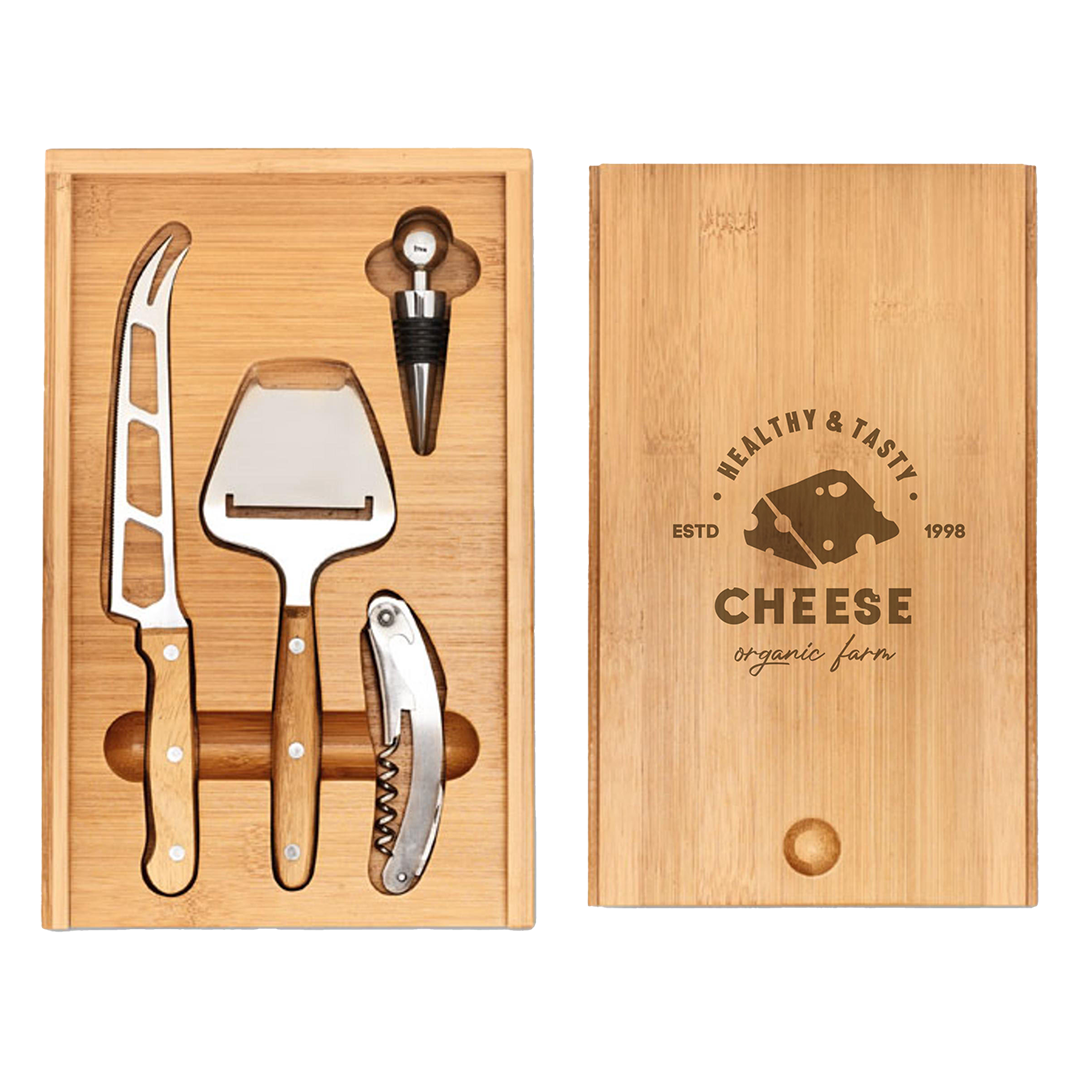 Cheese and Wine Gift Set