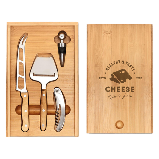 Cheese and Wine Gift Set