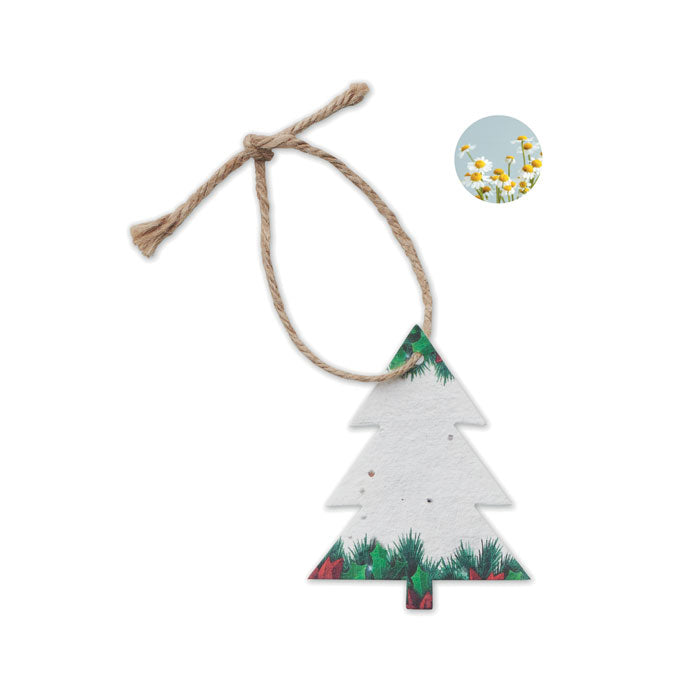Hanging Seed Paper Ornament