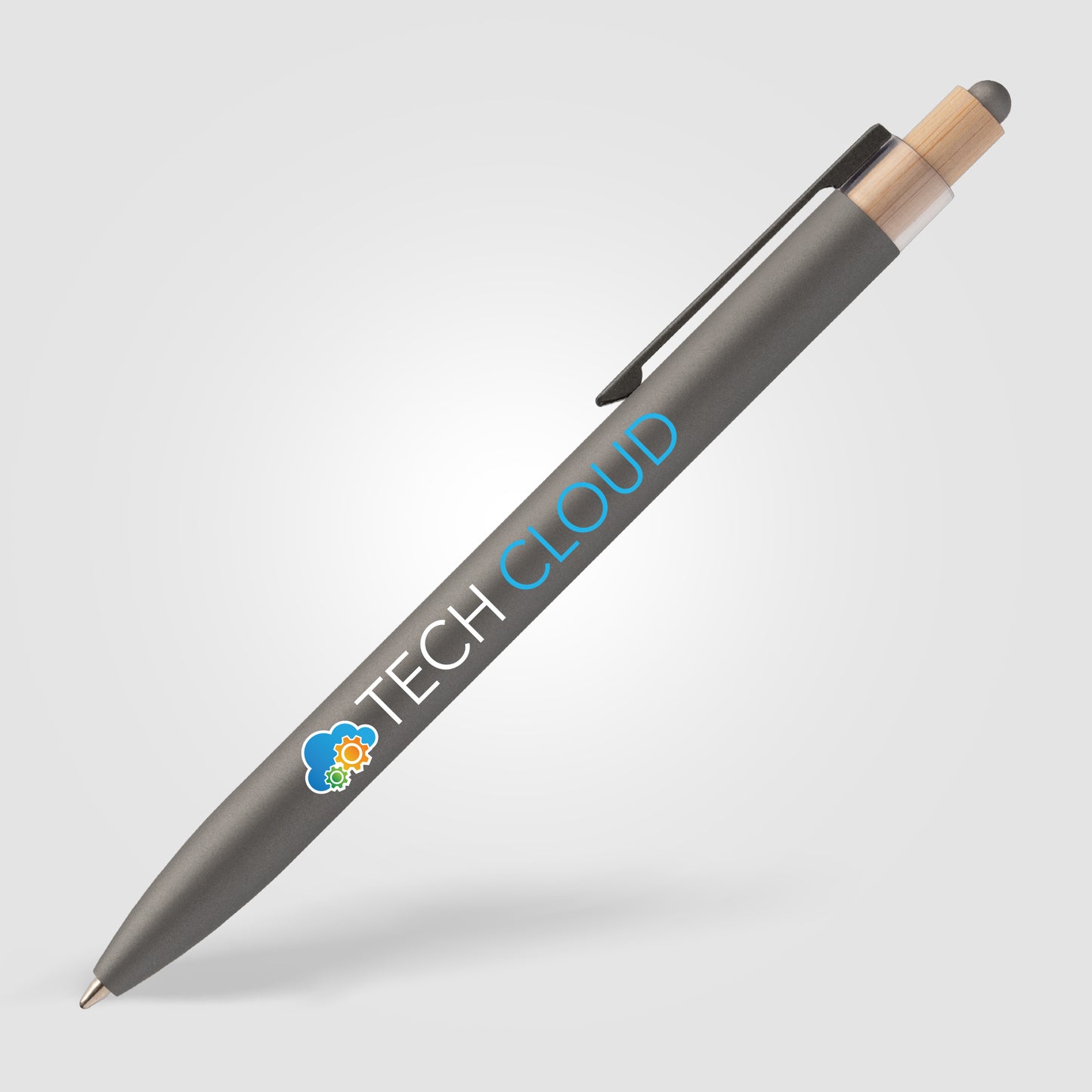 Aluminium and Bamboo Stylus Pen