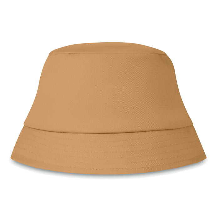 Branded Cotton Sun Bucket Hat
