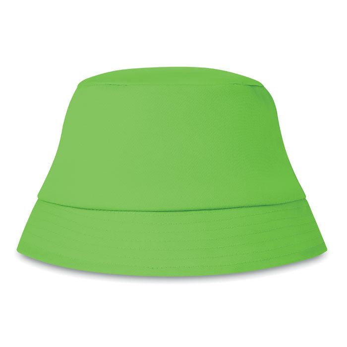 Branded Cotton Sun Bucket Hat