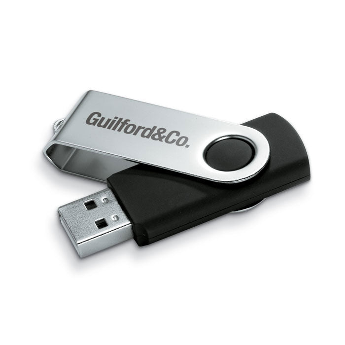 USB Flash Drive with Protective Metal Cover