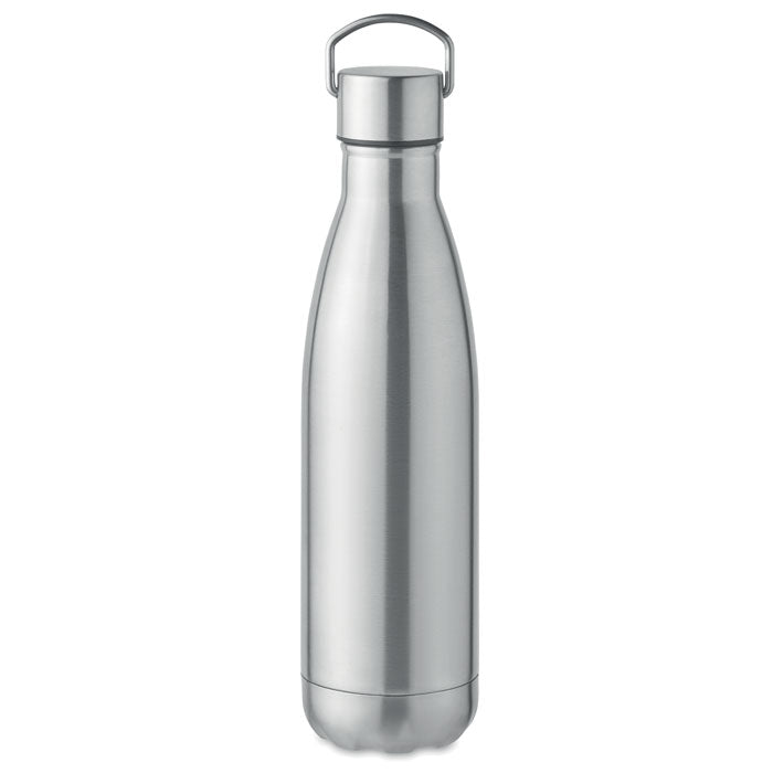 Recycled Stainless Steel Water Bottle with Handle Lid