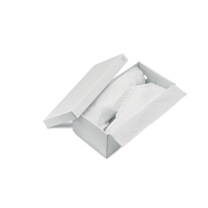 Pu White Trainers