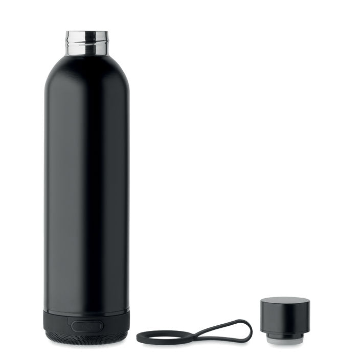 Recycled Stainless Steel Water Bottle with Wireless Speaker