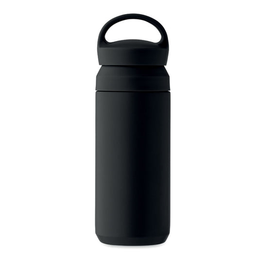 Water Bottle with Double Lid Opening