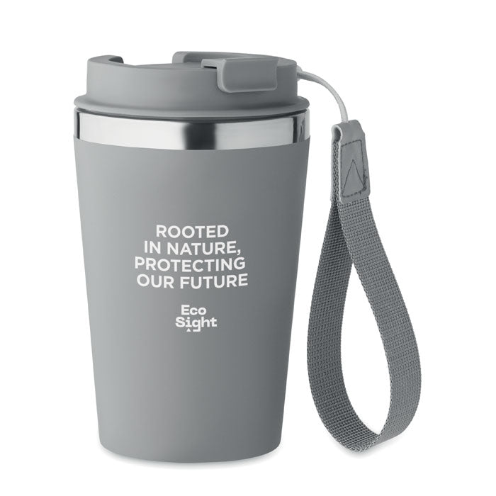 350ml Travel Mug with Wrist Strap