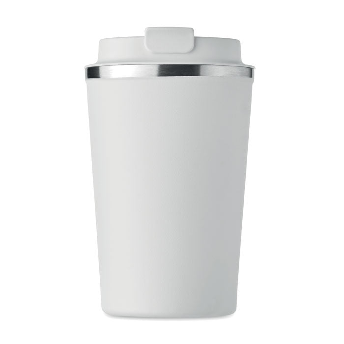 Double wall stainless steel tumbler with PP lid