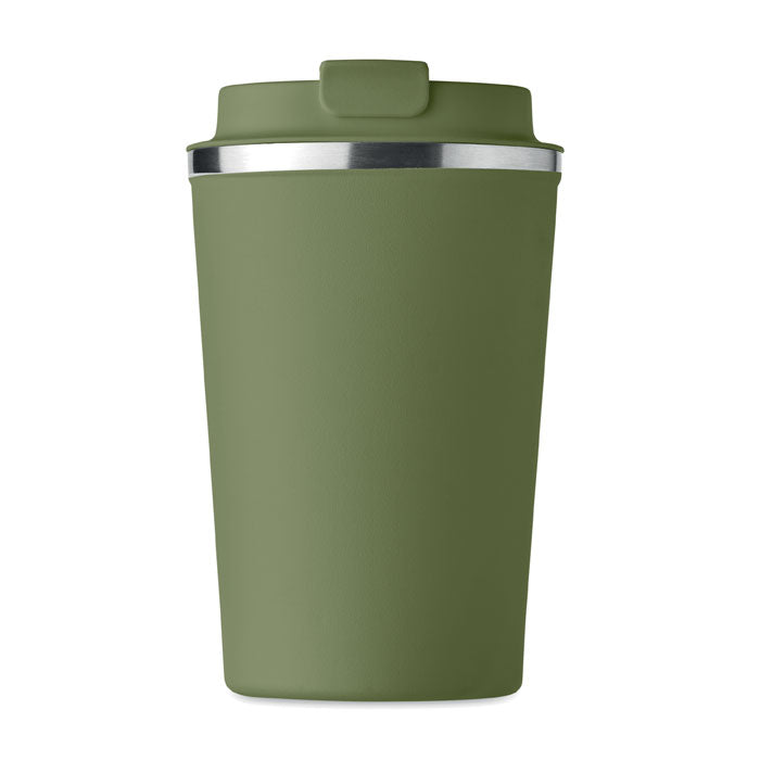 Double wall stainless steel tumbler with PP lid