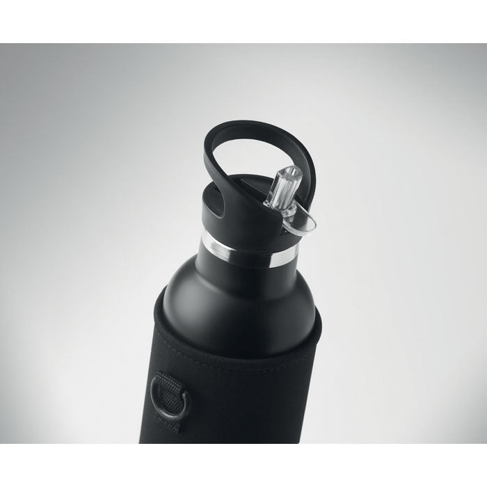 Water Flask with Interchangeable Lids