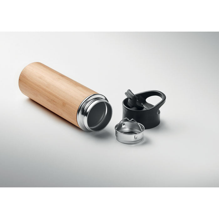Bamboo Flask with Grip Lid