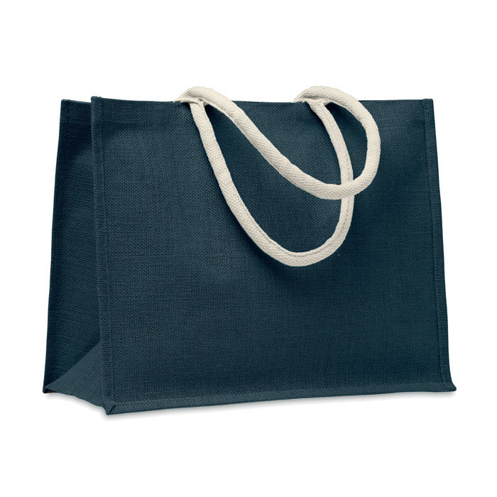 Coloured Jute Tote Bag