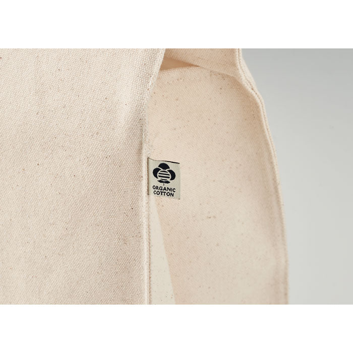 Organic Canvas Bag with Bamboo Handles