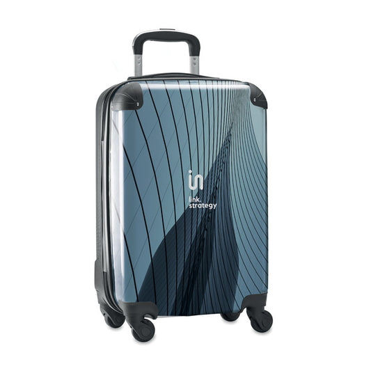 Branded Full Colour Print suitcase