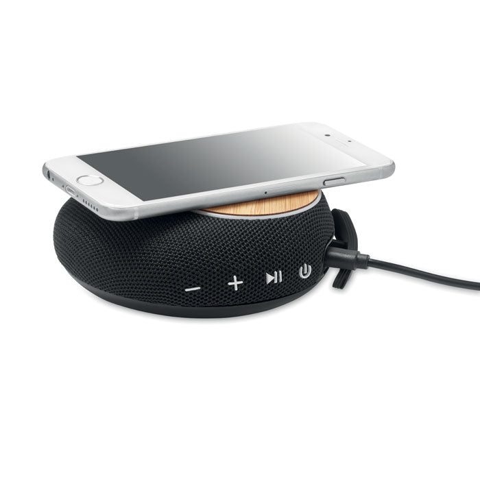Wireless Speaker with Wireless Charger