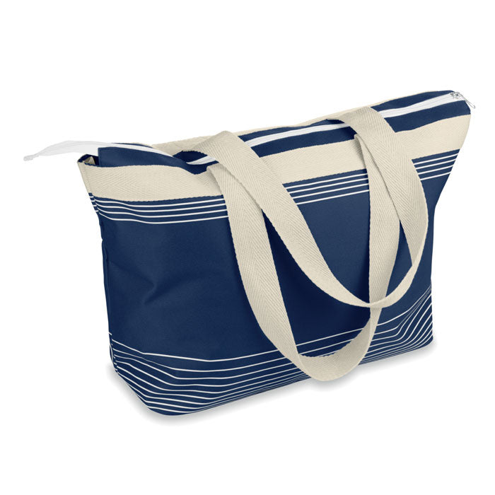 Blue Cotton Beach Bag