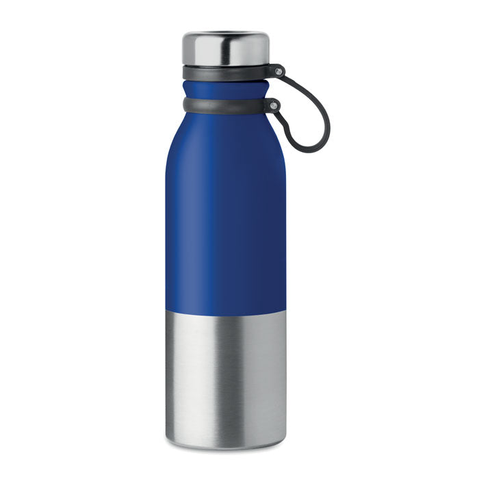 Powder Coated Water Bottle with Silicone Grip