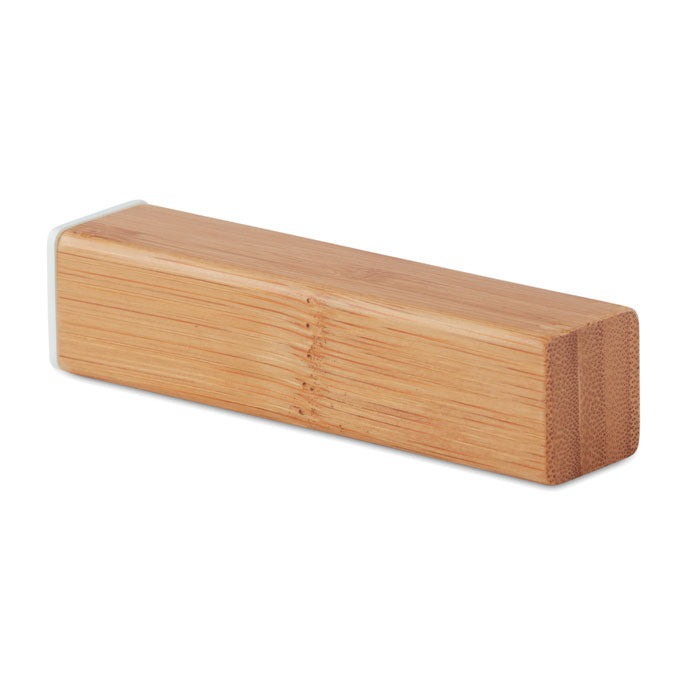 Power bank 2200 mAh in Bamboo Case