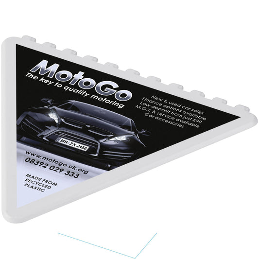 Triangular Recycled Ice Scraper