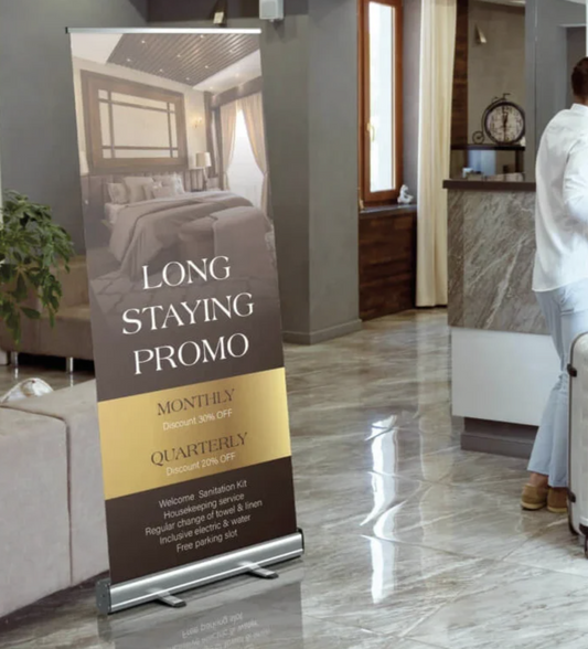 Classic Pull Up Roller Banner