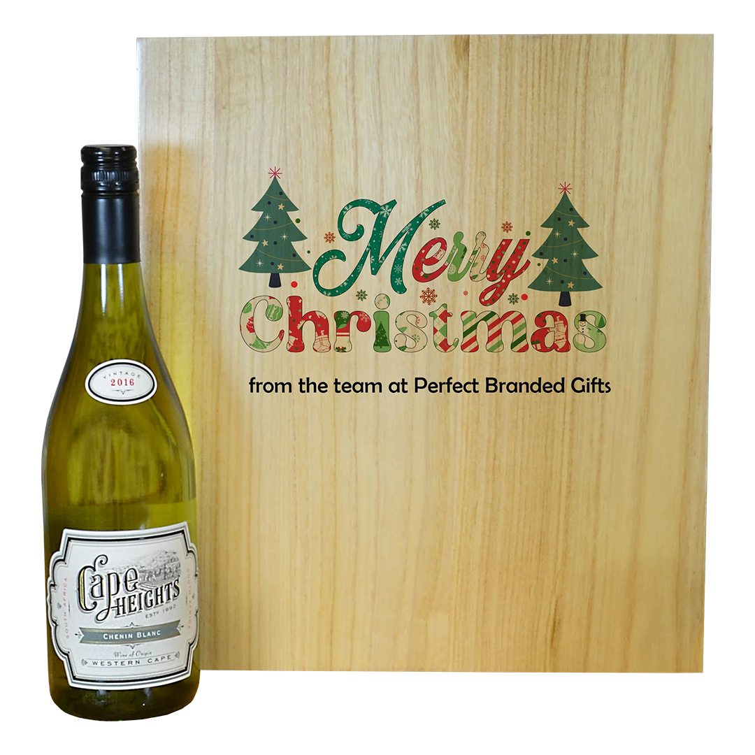 Triple Bottle Wooden Gift Box